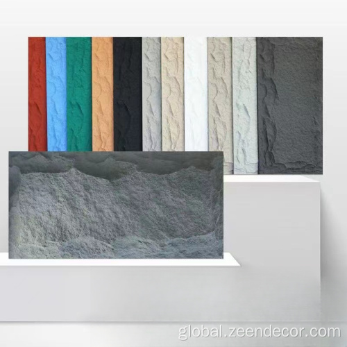 Pu Foam Stone Pu Cultural Stone Artificial Culture Stone for Exterior Decorative Wall Factory